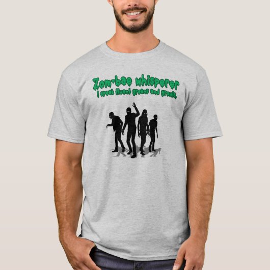 ゾンビ恋人 (Zom-BAE) が大好きなあなたへ Tシャツ (正面)