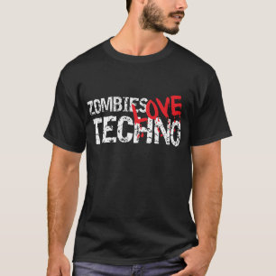 ゾンビ愛テクノの暗闇 Tシャツ