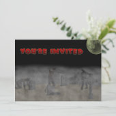 ゾンビ招待状 招待状 (スタンド正面)