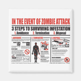 ゾンビ攻撃のイベントで：マグネット マグネット