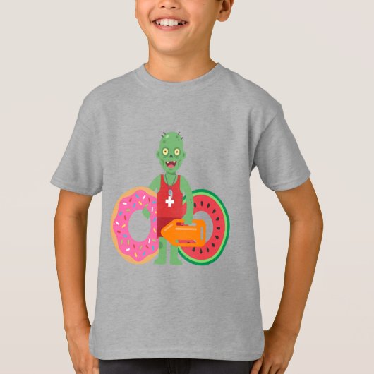 ゾンビ救命士プールパーティTシャツ Tシャツ (正面)