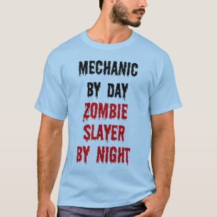 ゾンビ整備士ジョーク Tシャツ