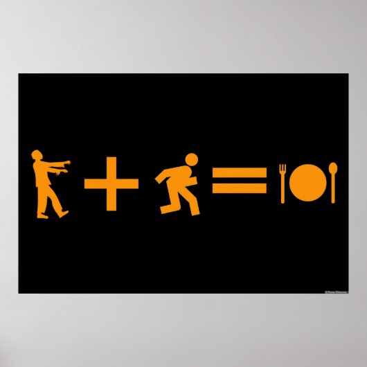 ゾンビ方程式24" x 36"ポスター ポスター (正面)