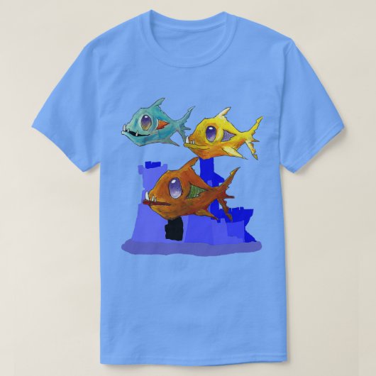 ゾンビ水族館3 Tシャツ (デザイン正面)