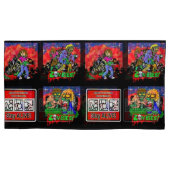 ゾンビ漫画のパターン 枕カバー (正面)