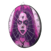 ゾンビ漫画の女性 ダーツボード (正面右)