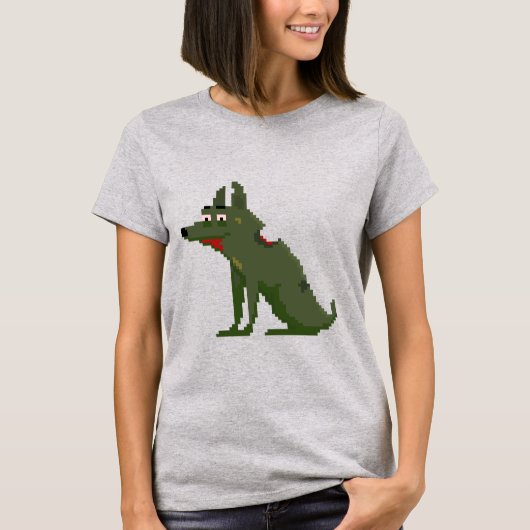 ゾンビ犬 Tシャツ (正面)
