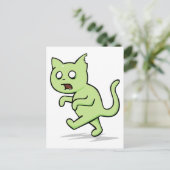 ゾンビ猫が復活 ポストカード (スタンド正面)
