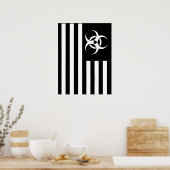 ゾンビ生物発生BLackフラグのポスター ポスター (キッチン)