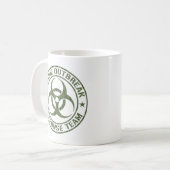 ゾンビ発生対応チーム コーヒーマグカップ (正面左)