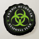 ゾンビ発生対応チーム ラウンドクッション (裏面)