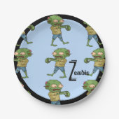ゾンビ紙プレート ペーパープレート (正面)