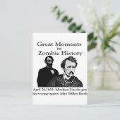 ゾンビ素晴らしヒストリのモーメント ポストカード (スタンド正面)