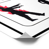 ゾンビ緊急処置ポスター ポスター (角)