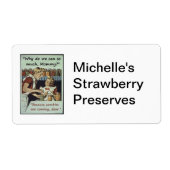 ゾンビ缶詰ラベル ラベル (正面)