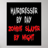 ゾンビ美容師 ポスター (正面)