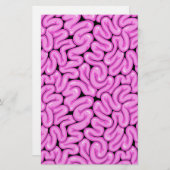 ゾンビ脳パターン 便箋 (正面/裏面)