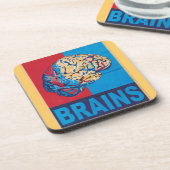 ゾンビ脳 コースター (左側)