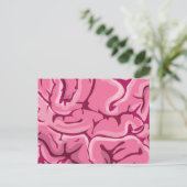 ゾンビ脳 ポストカード (スタンド正面)