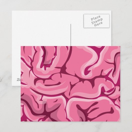 ゾンビ脳 ポストカード (正面/裏面)