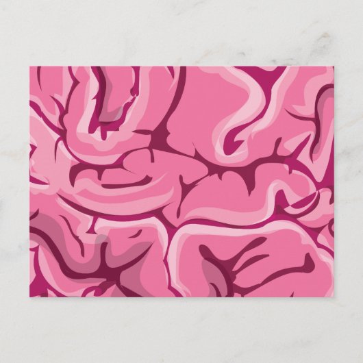 ゾンビ脳 ポストカード (正面)