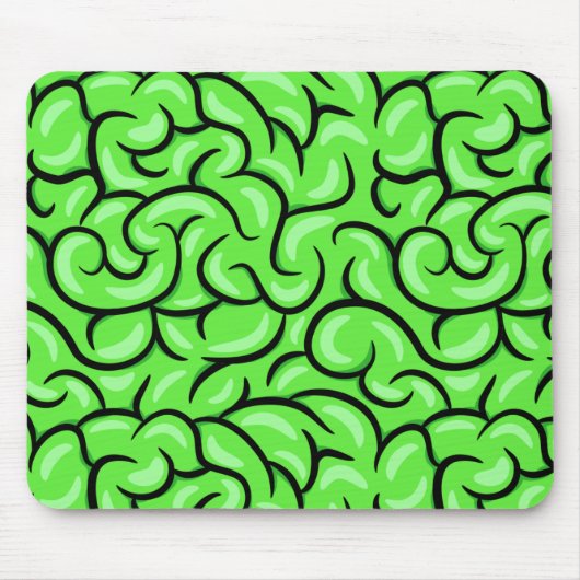 ゾンビ脳 マウスパッド (正面)