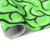 ゾンビ脳 ラッピングペーパー (ロールコーナー)