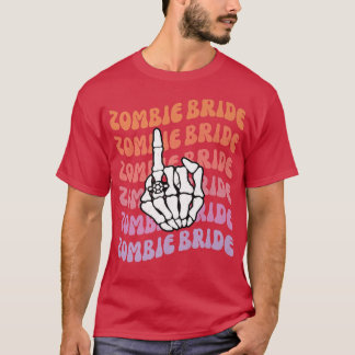ゾンビ花嫁 死ぬまでパーティーしよう ブライズメイド Tシャツ