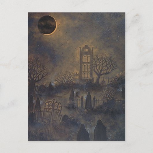 ゾンビ葉書 ポストカード (正面)