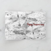 ゾンビ記念日カード カード (内部)