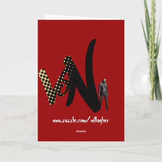 ゾンビ記念日 カード (裏面)