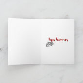 ゾンビ記念日 カード (内部)