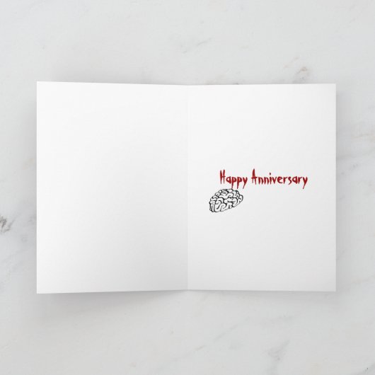 ゾンビ記念日 カード (内部)