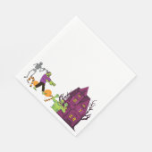 ゾンビ誕生日キッズパーティー スタンダードランチョンナプキン (角)