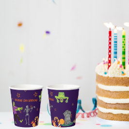 ゾンビ誕生日キッズパーティー 紙コップ