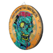 ゾンビ誕生日ハロウィンキッズパーティー ダーツボード (正面右)