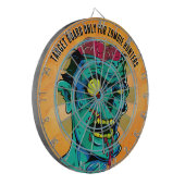 ゾンビ誕生日ハロウィンキッズパーティー ダーツボード (正面左)