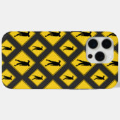 ゾンビ警告のハロウィーン Case-Mate iPhoneケース (裏面 (横))