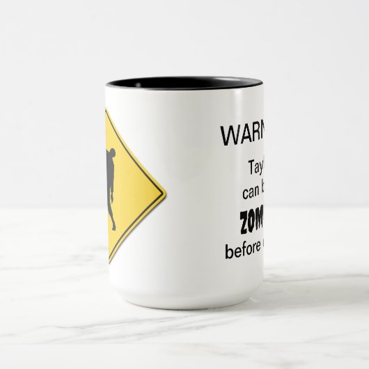 ゾンビ警告ズ マグカップ (中央)