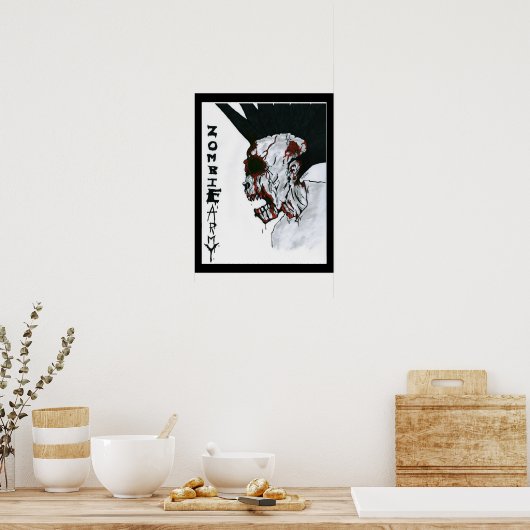 ゾンビ軍 ポスター (キッチン)