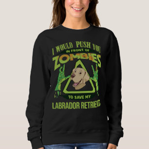 ゾンビ達の前で俺のラ救ーに押し付ける スウェットシャツ