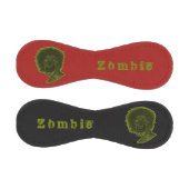 ゾンビ野球 – レッド&ブラックグリーン 野球ボール (パネル)