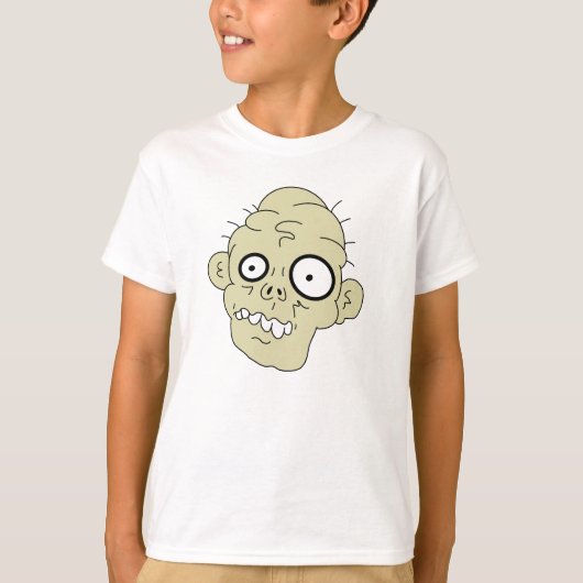 ゾンビ顔キッズTシャツ Tシャツ (正面)