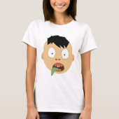 ゾンビ顔式 Tシャツ (正面)