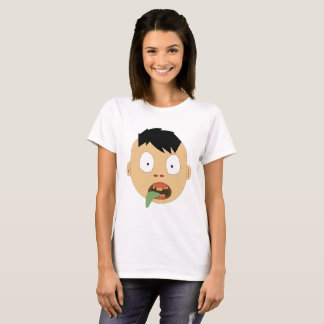 ゾンビ顔式 Tシャツ