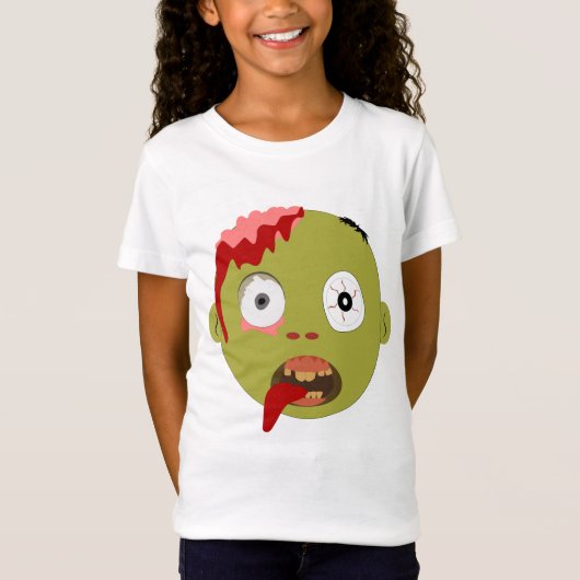 ゾンビ顔式 Tシャツ (正面)