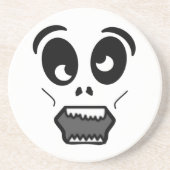 ゾンビ顔 コースター (正面)