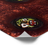 ゾンビ食べシャークのポスター ポスター (角)