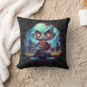 ゾンビ食べーのキャンディ クッション (ブランケット)