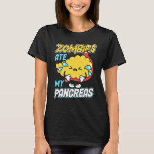 ゾンビ食べーマイ膵臓糖尿病認識度_1 Tシャツ